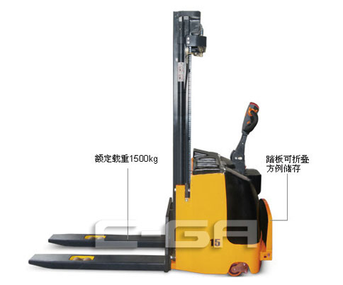 標準型全電動踏板堆高車